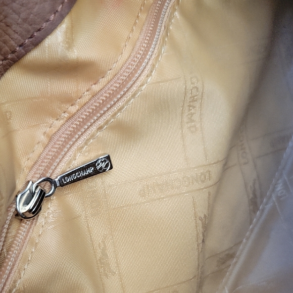 Longchamp Brown Leather Tote Bag - Picture 11 of 16